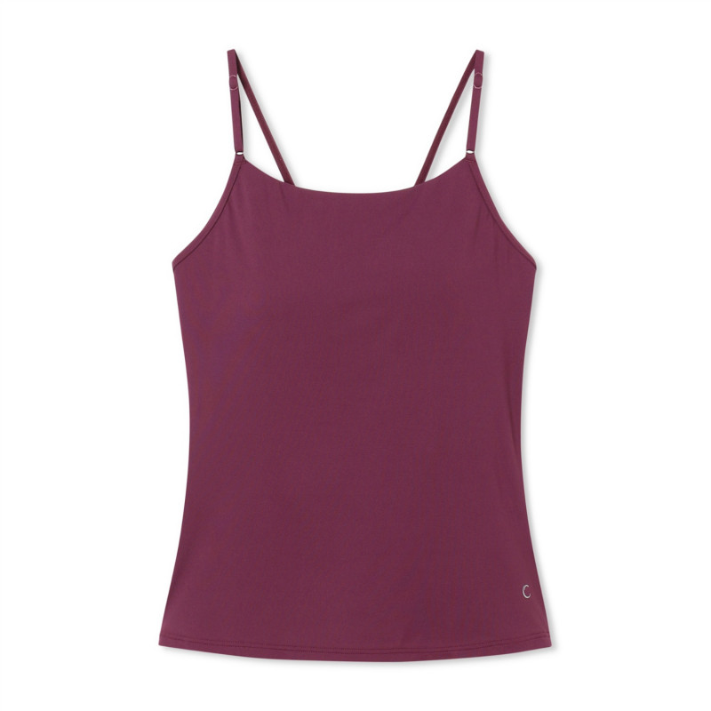 スキンロングトップ【C BASIC】(プラム-S)