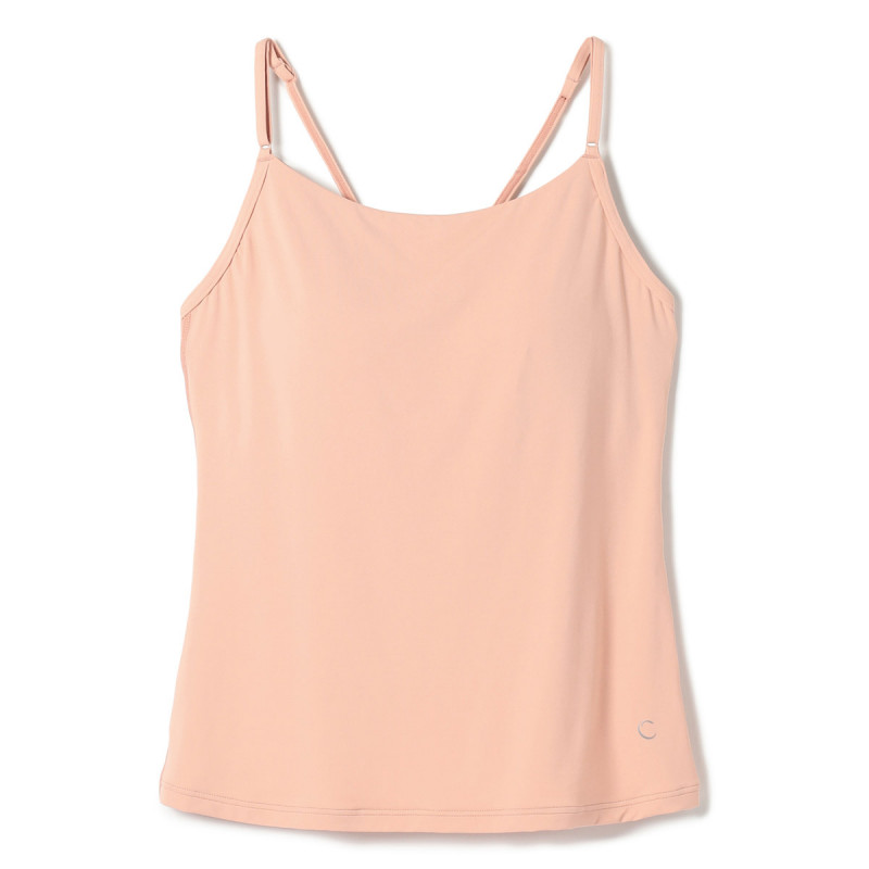 スキンロングトップ【C BASIC】(サーモンピンク-S)