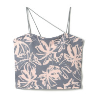 Playful フラワーブラトップ(グレープリント-S)