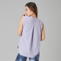 EasyCare+ノースリーブＴシャツ(モーブ-M)