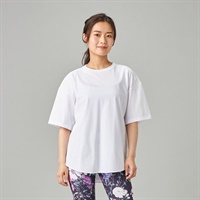 HandsomeCotton チュールTシャツ(ホワイト-M)