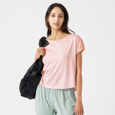 ★ギャザースリーブＴシャツ