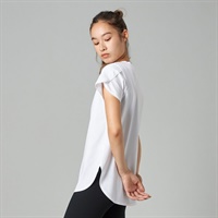 HandsomeCotton チューリップTシャツ(ホワイト-M)