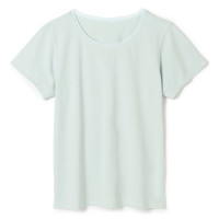 チュールアクセントTシャツ(アイスグリーン-M)