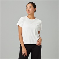 SmoothDry ロゴTシャツ(ホワイト-M)