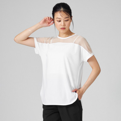 レースコンビ半袖Tシャツ