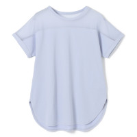 レースコンビ半袖Tシャツ(ヒヤシンス-M)