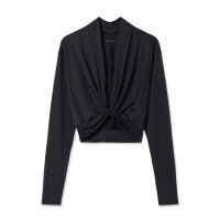 ドライストレッチカシュクール(ダークグレー杢-M)