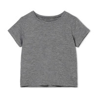 ドライストレッチリフレクターTシャツ(グレー杢-M)