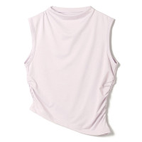 ★ドライストレッチノースリーブＴシャツ(アイリス-M)