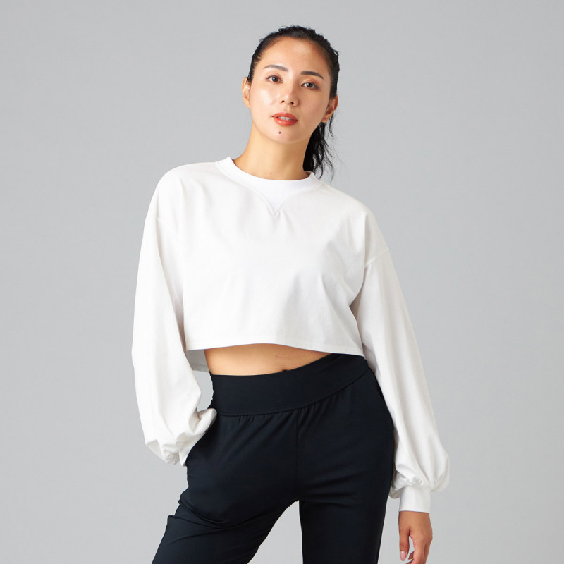 HandsomeCotton バルーンスリーブTシャツ