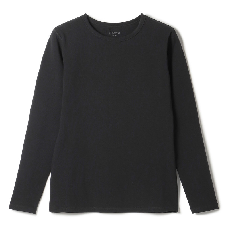 ★ＬｏｖｅＣｏｔｔｏｎ　長袖Ｔシャツ(ブラック-M)