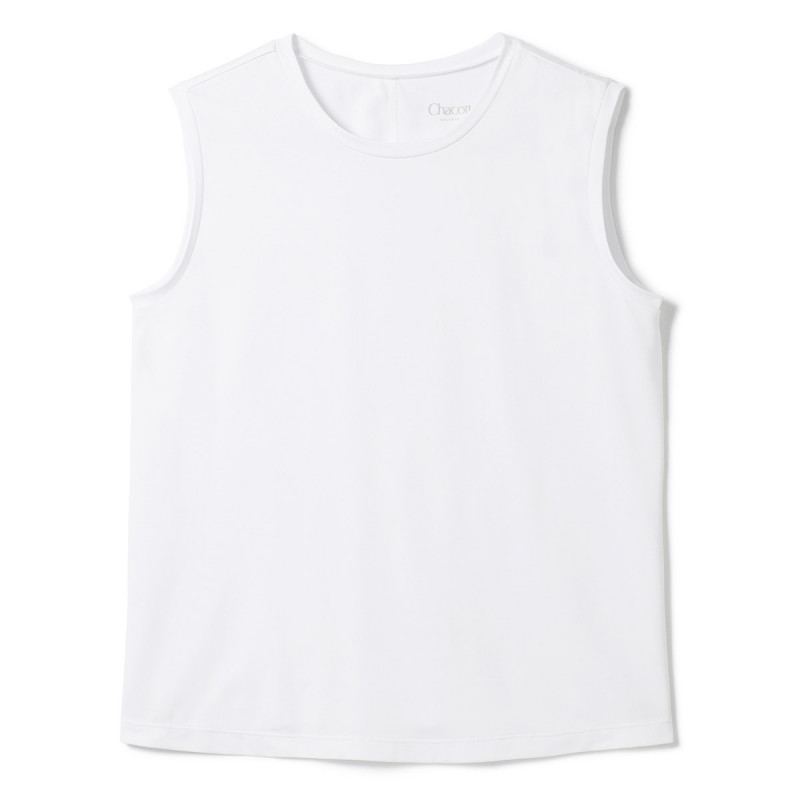 ドライストレッチタンクトップ(ホワイト-M)