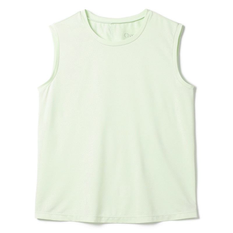 ドライストレッチタンクトップ(ライムグリーン-M)