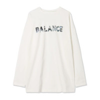 HandsomeCotton ロゴTシャツ(ホワイト-M)