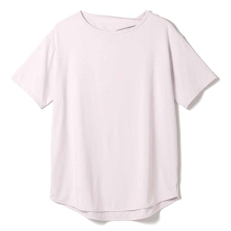 ★ドライストレッチカットアウトＴシャツ(アイリス-M)