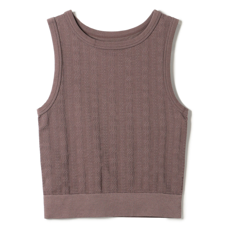 ケーブルニットタンクトップ 商品ページ | チャコットオンラインショップ