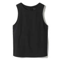 EasyCare+ デザインタンクトップ(ブラック-M)