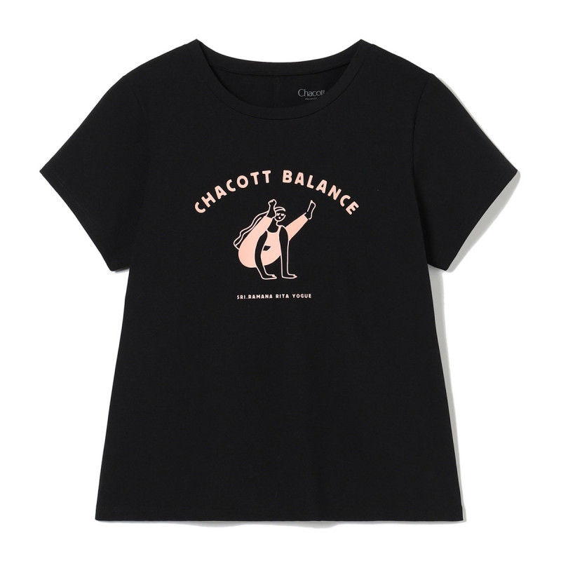 お値下げ　チャコット　ヨガ　ジム　フィットネス　Tシャツ　レア　綿100％ TITTBHASANA Tシャツ 商品ページ | チャコットオンラインショップ