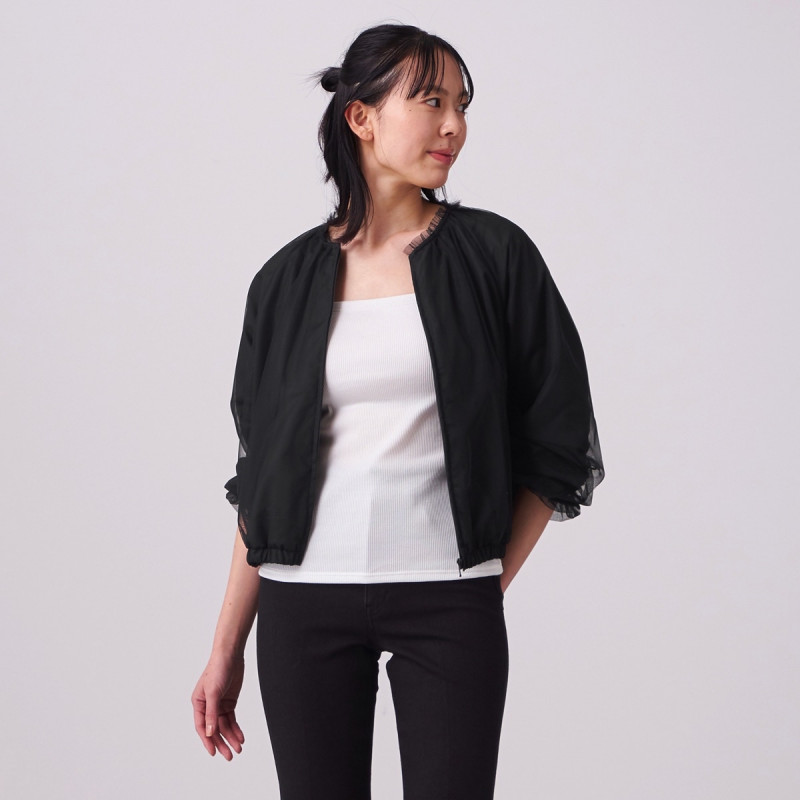 チャコット製衣装 黒いジャケット 「レディースLサイズ」 CHACOTTの