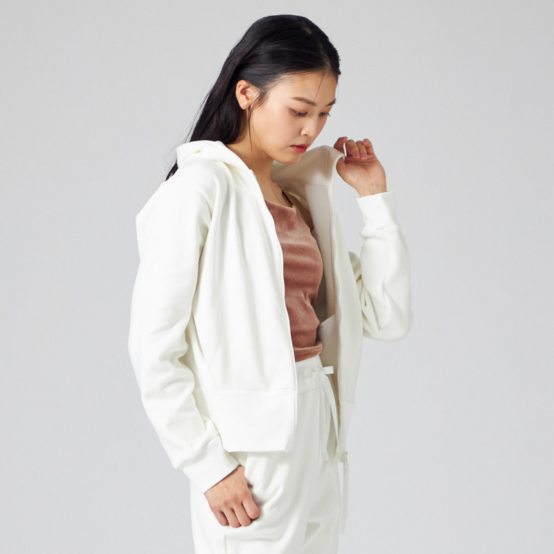 チャコット　裏起毛ジャケット　アウター　M 裏起毛フーデットジャケット 商品ページ | チャコットオンラインショップ