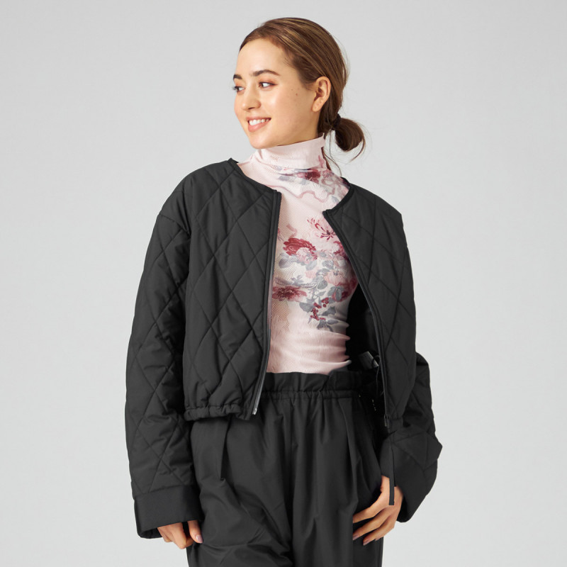 ★キルティングショートジャケット