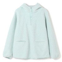 ★ボアフーデッドプルオーバー(アクアグリーン-M)