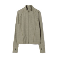 PeachMoku ジャケット(カーキ杢-M)