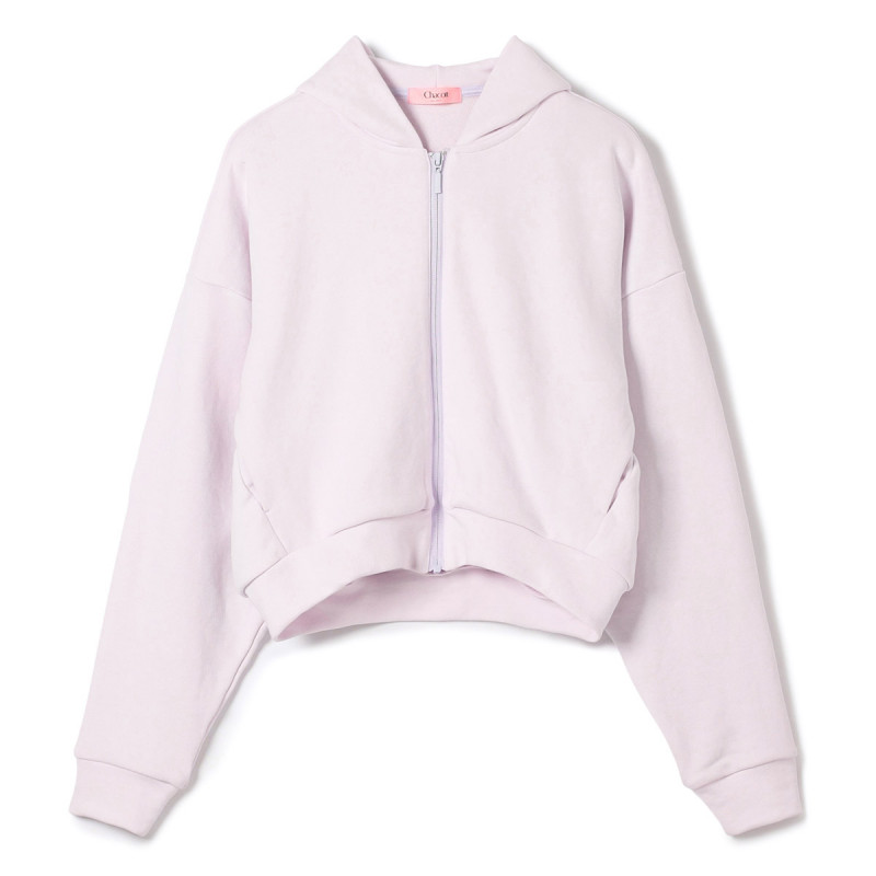 ★スウェットフーデッドジャケット(アイリス-M)