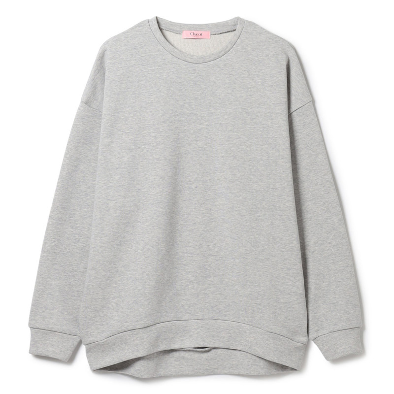 ★スウェットプルオーバー(グレー杢-M)