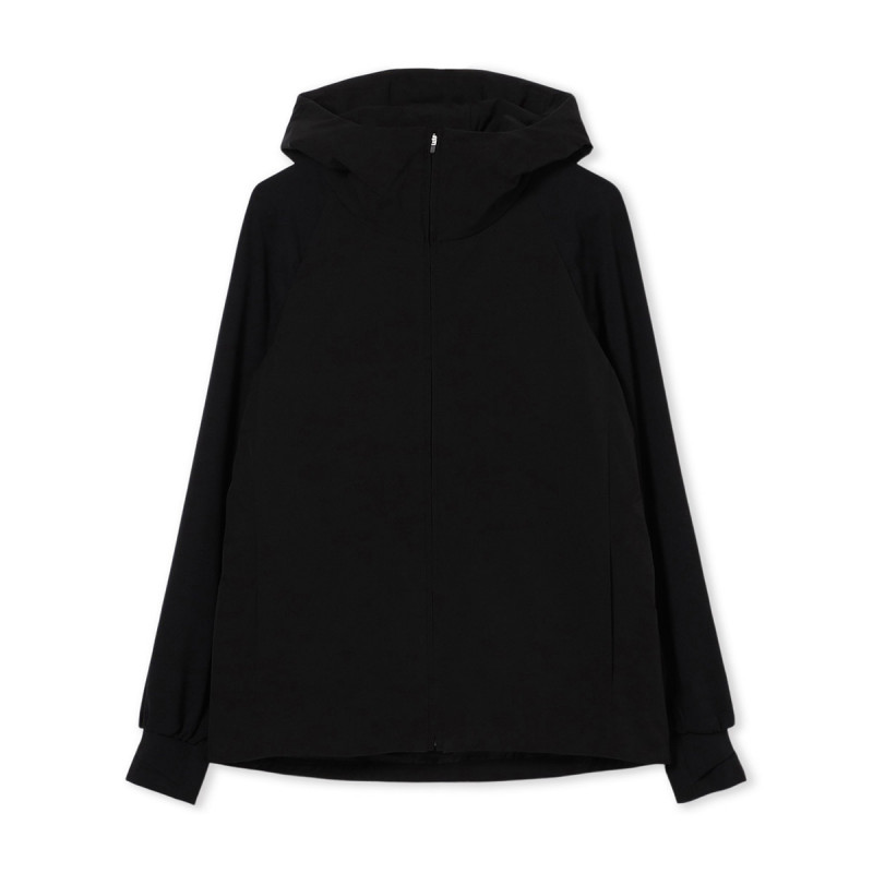 ハイブリッド中わたジャケット(ブラック-M)