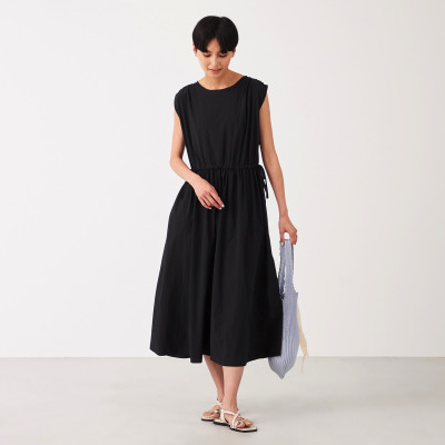 ★フリーカットタフタワンピース