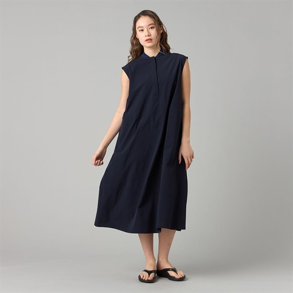 UVケアタフタワンピース(ネイビー-S)