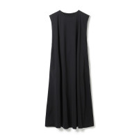 EasyCare+ タックワンピース(ブラック-S)