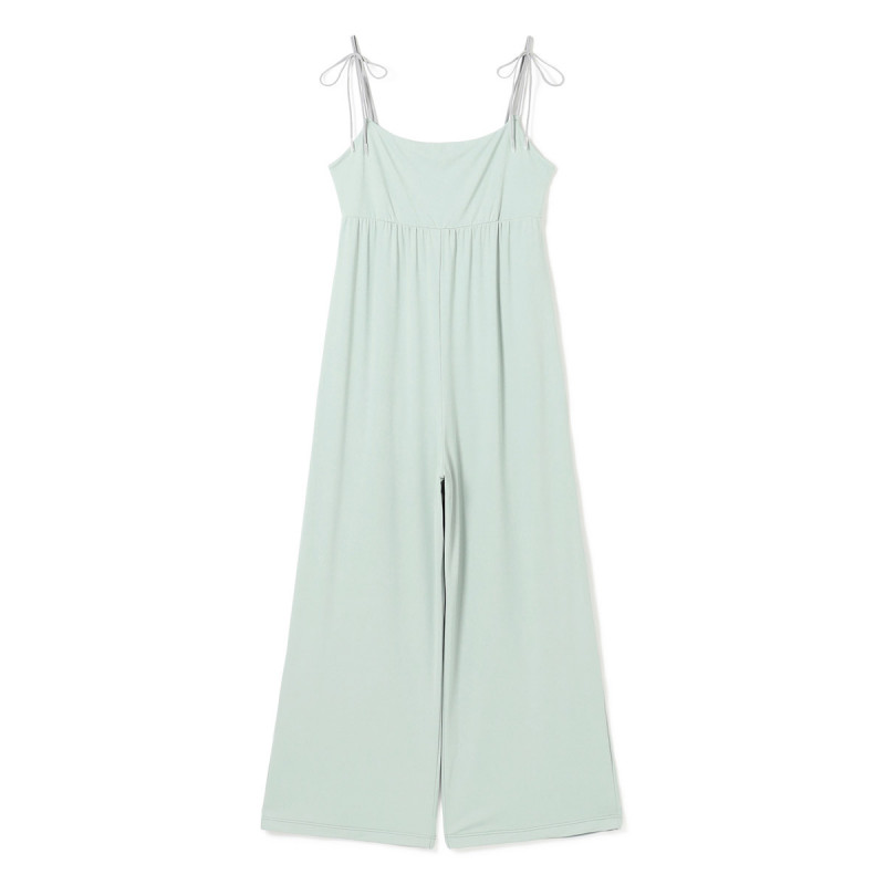 ★インポートストレッチオールインワン(アイスグリーン-M)