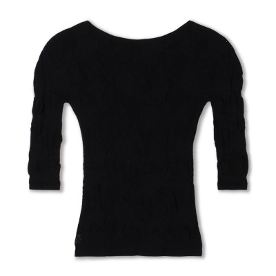 ノーソーイングニット】シアーレースボートネックトップ 商品ページ