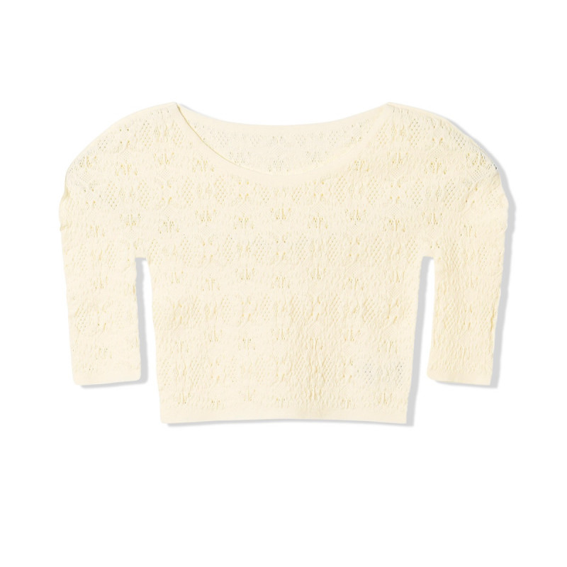 ノーソーイングニット】ジュニア ノーソーイングショートトップ 商品