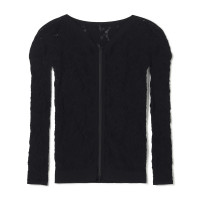 ノーソーイングニット】レーシージップアップニットトップ 商品ページ