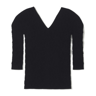 【お値下げ】新品チャコットＶネックニット着丈53㌢身幅42㌢ ノーソーイングニット】レーシーVネックニットトップ 商品ページ