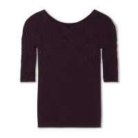 ノーソーイングニット】カップ付きバレリーナネックトップ 商品ページ