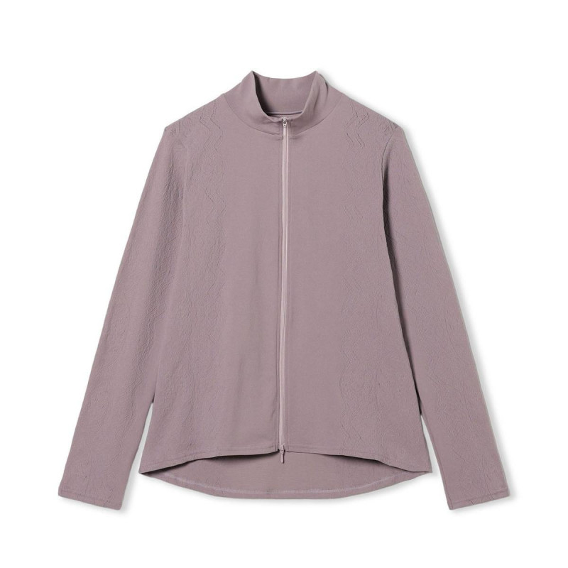 ノーソーイングニット】ハイネックニットジャケット 商品ページ