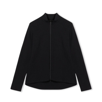 ノーソーイングニット】ハイネックニットジャケット 商品ページ