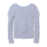 【ノーソーイングニット】クリスタルバレリーナネックニット(ヒヤシンス-M)