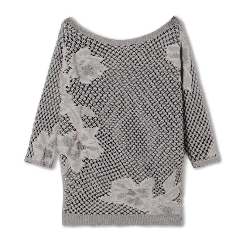 【ノーソーイングニット】リバーシブルルーズフィットトップ