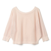 チャコット　ノーソーイング　７分袖 Chacott（チャコット） ニット セーター 「ノーソーイングニット」7分