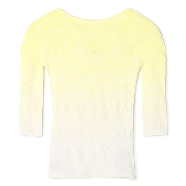 グラデーションボートネックトップ