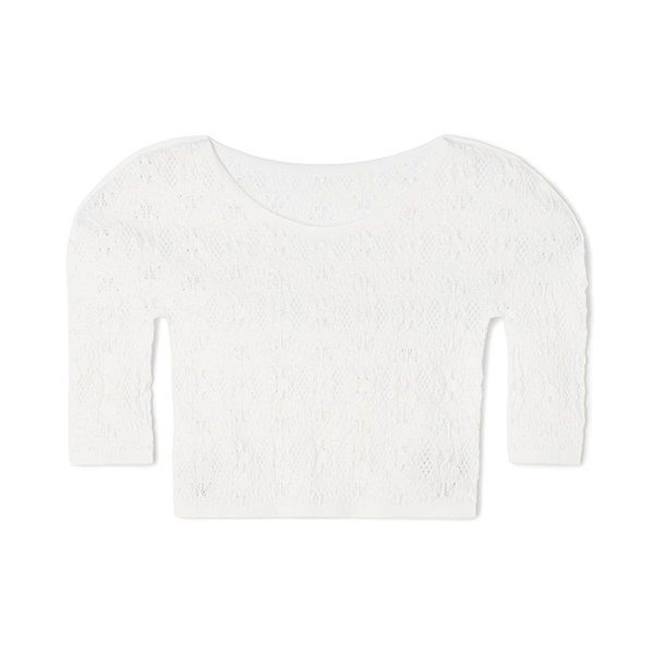 ノーソーイングショートトップＪｒ．(ホワイト-140〜150)