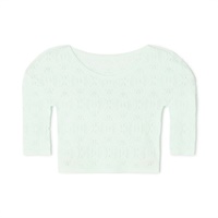 ノーソーイングショートトップＪｒ．(アクアグリーン-140〜150)