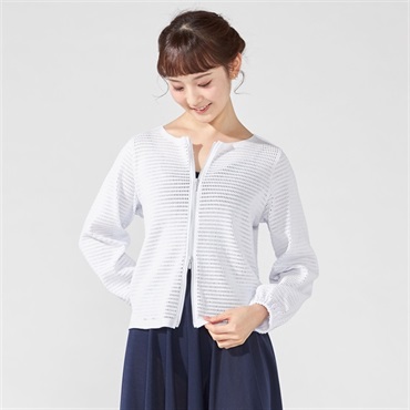 メッシュニットジャケット