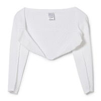 キシリトールニットアームカバー(ホワイト-M)